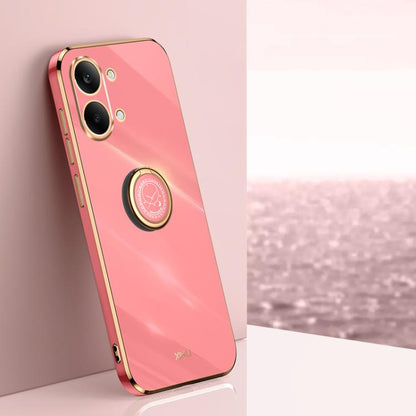 XINLI Straight Edge 6D Electroplate TPU Phone Case with Ring Holder, For Xiaomi 17T Pro 5G, For Xiaomi 17T 5G, For Xiaomi Poco X8 Pro Max 5G, For Xiaomi 17 Ultra, For Xiaomi 17 Pro Max, For Xiaomi 17 Pro, For Xiaomi 17, For Xiaomi 15T Pro 5G           ...