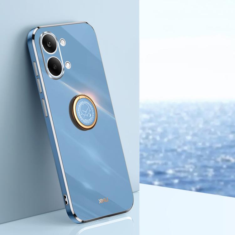 XINLI Straight Edge 6D Electroplate TPU Phone Case with Ring Holder, For Xiaomi 17T Pro 5G, For Xiaomi 17T 5G, For Xiaomi Poco X8 Pro Max 5G, For Xiaomi 17 Ultra, For Xiaomi 17 Pro Max, For Xiaomi 17 Pro, For Xiaomi 17, For Xiaomi 15T Pro 5G           ...