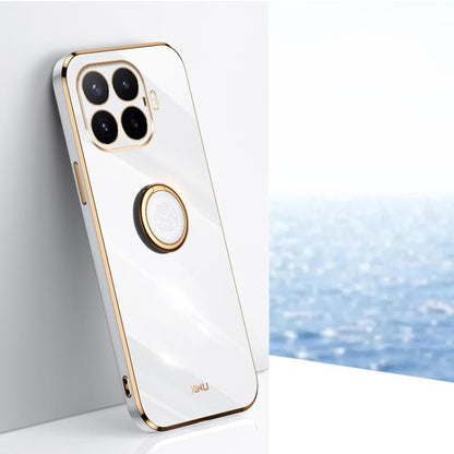 XINLI Straight Edge 6D Electroplate TPU Phone Case with Ring Holder, For Xiaomi 17T Pro 5G, For Xiaomi 17T 5G, For Xiaomi Poco X8 Pro Max 5G, For Xiaomi 17 Ultra, For Xiaomi 17 Pro Max, For Xiaomi 17 Pro, For Xiaomi 17, For Xiaomi 15T Pro 5G           ...
