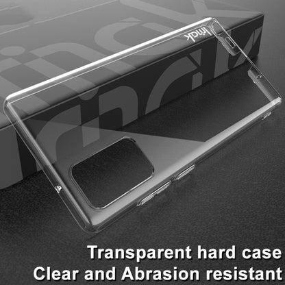 Transparent hard phone case with camera opening and shock-absorbing corner bumpers