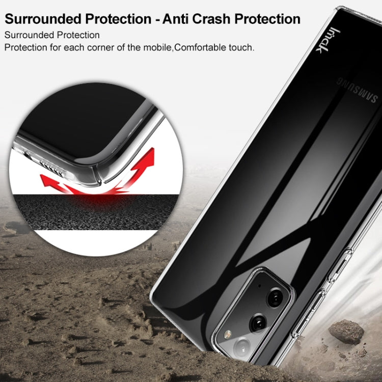Clear anti-crash phone case with corner guards and port cutouts