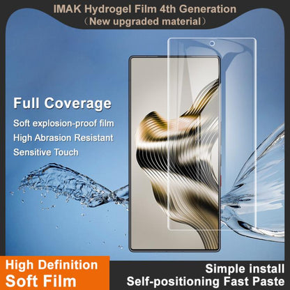imak 4th Generation  Full Coverage Screen Hydrogel Film Protector, For ZTE nubia RedMagic 11 Air, For ZTE nubia Z80 Ultra, For ZTE nubia RedMagic 11 Pro/11 Pro+, For ZTE nubia RedMagic 10 Air 5G, For ZTE nubia Flip2, For ZTE nubia Z70 Ultra 5G         ...
