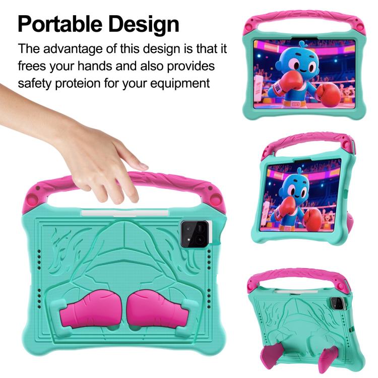 Boxing Series Kickstand EVA Shockproof Tablet Case with Shoulder Strap, For Xiaomi Pad 9 / 8 / 8 Pro / 7 Pro, For Xiaomi Redmi Pad SE 2023 / Pad 2, For Xiaomi Pad 6 / 6 Pro, For Xiaomi Pad 5 / 5 Pro