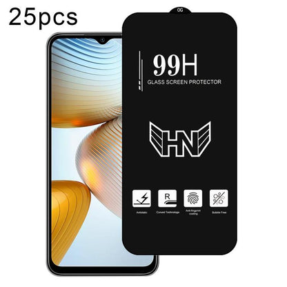 25 PCS/Pack High Aluminum Large Arc Full Screen Tempered Glass Film, For Xiaomi Poco X8 Pro Max 5G, For Xiaomi Poco X8 Pro 5G, For Xiaomi Poco C85 5G / 4G, For Xiaomi Poco M7 4G 171mm, For Xiaomi Poco M7 Plus 5G, For Xiaomi 15T Pro 5G, For Xiaomi 15T 5...