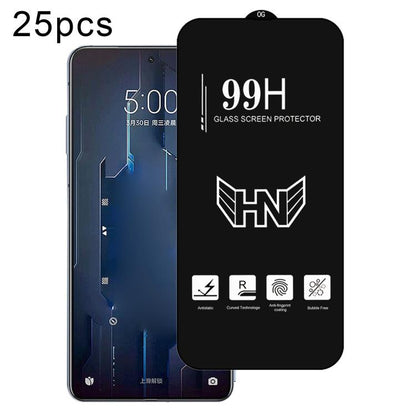 25 PCS/Pack High Aluminum Large Arc Full Screen Tempered Glass Film, For Xiaomi Poco X8 Pro Max 5G, For Xiaomi Poco X8 Pro 5G, For Xiaomi Poco C85 5G / 4G, For Xiaomi Poco M7 4G 171mm, For Xiaomi Poco M7 Plus 5G, For Xiaomi 15T Pro 5G, For Xiaomi 15T 5...
