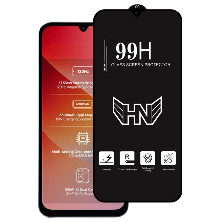 High Aluminum Large Arc Full Screen Tempered Glass Film, For Redmi Note 17 5G / 4G Global, For Redmi Note 17 Pro+ 5G Global 163.4mm, For Redmi 17 5G / 4G Global 170mm, For Redmi A7 4G 171.8mm, For Redmi A7 Pro 5G / 4G 171mm, For Redmi 15a 5G           ...