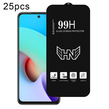 25 PCS/Pack High Aluminum Large Arc Full Screen Tempered Glass Film, For Redmi Note 17 5G / 4G Global, For Redmi Note 17 Pro+ 5G Global 163.4mm, For Redmi 17 5G / 4G Global 170mm, For Redmi A7 4G 171.8mm, For Redmi A7 Pro 5G / 4G 171mm, For Redmi 15a 5...