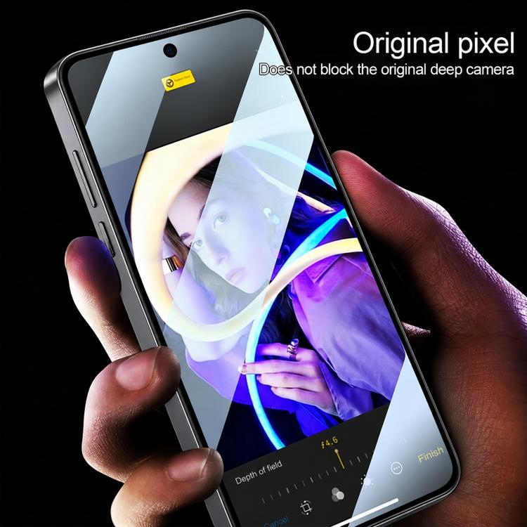 25 PCS/Pack High Aluminum Large Arc Full Screen Tempered Glass Film, For Redmi Note 17 5G / 4G Global, For Redmi Note 17 Pro+ 5G Global 163.4mm, For Redmi 17 5G / 4G Global 170mm, For Redmi A7 4G 171.8mm, For Redmi A7 Pro 5G / 4G 171mm, For Redmi 15a 5...