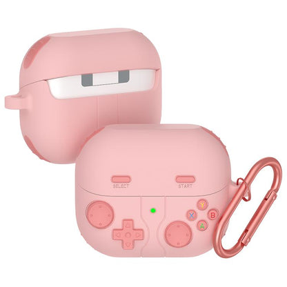 Retro Game Console Style Silicone Earbuds Case, For Samsung Galaxy Buds4 / 4 Pro, For Samsung Galaxy Buds Core, For Samsung Galaxy Buds3 FE, For Samsung Galaxy Buds3 / Buds3 Pro, For Samsung Galaxy Buds Live