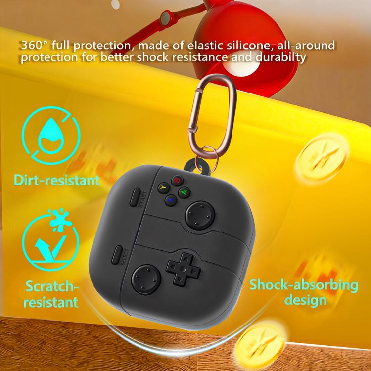 Retro Game Console Style Silicone Earbuds Case, For Samsung Galaxy Buds4 / 4 Pro, For Samsung Galaxy Buds Core, For Samsung Galaxy Buds3 FE, For Samsung Galaxy Buds3 / Buds3 Pro, For Samsung Galaxy Buds Live