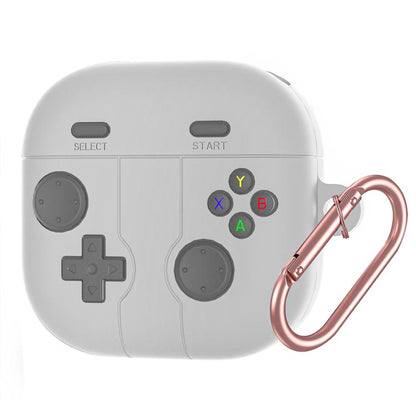 Retro Game Console Style Silicone Earbuds Case, For Samsung Galaxy Buds4 / 4 Pro, For Samsung Galaxy Buds Core, For Samsung Galaxy Buds3 FE, For Samsung Galaxy Buds3 / Buds3 Pro, For Samsung Galaxy Buds Live