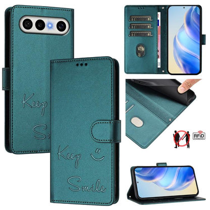Smile Embossing RFID Leather Phone Case, For vivo X300 FE / S50 Pro mini 5G, For vivo X300s, For vivo Y21 5G 2026 / vivo Y05 4G, For vivo V70 FE 5G, For vivo X300 Ultra, For vivo X300 Pro 5G, For vivo X300 5G, For vivo Y31 5G Global                    ...