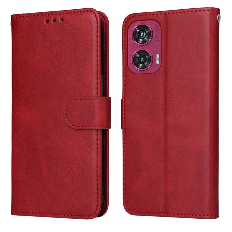 Classic Calf Texture Flip Leather Phone Case, For Motorola Edge 50 Ultra / X50 Ultra, For Motorola Edge 50 Fusion