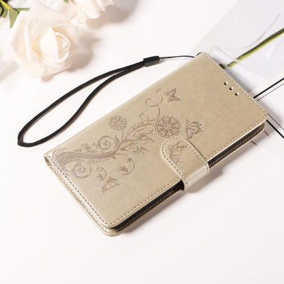 Embossed Butterfly Flowers Leather Phone Case, For Motorola Edge 50 Ultra / X50 Ultra, For Motorola Edge 50 Fusion