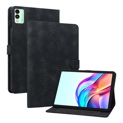 Lily Embossed Leather Tablet Case, For Tecno Megapad 2, For Tecno Megapad 11