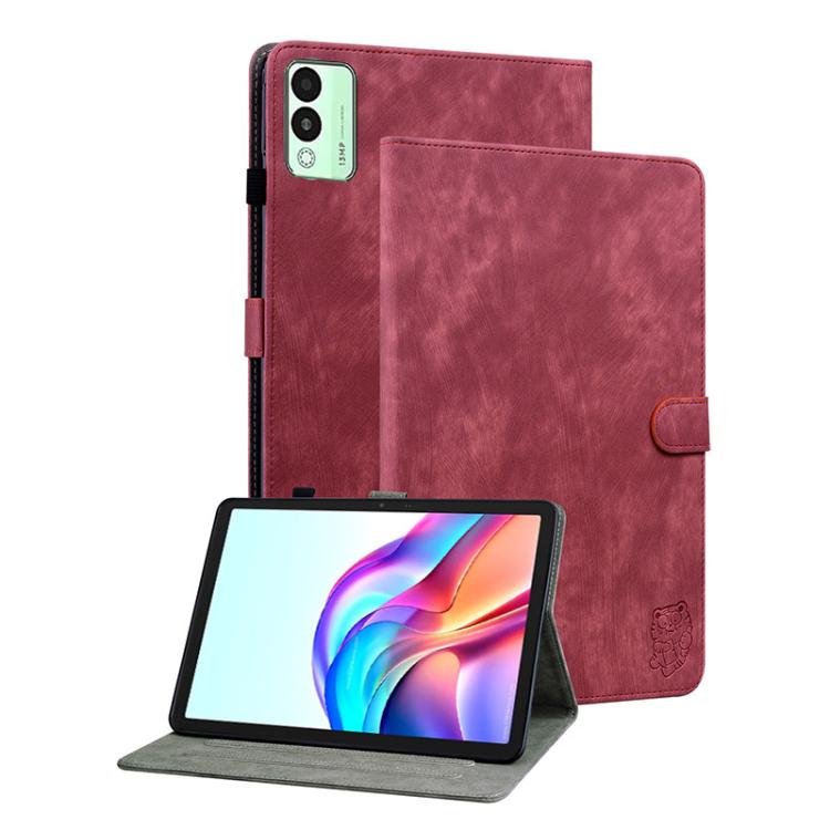 Tiger Pattern Flip Leather Tablet Case, For Tecno Megapad 2, For Tecno Megapad 11