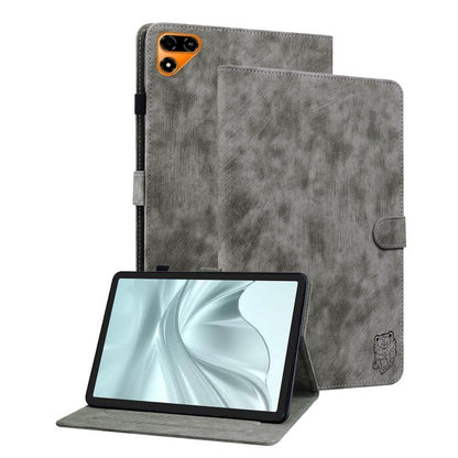 Tiger Pattern Flip Leather Tablet Case, For Tecno Megapad 2, For Tecno Megapad 11