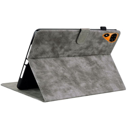 Tiger Pattern Flip Leather Tablet Case, For Tecno Megapad 2, For Tecno Megapad 11