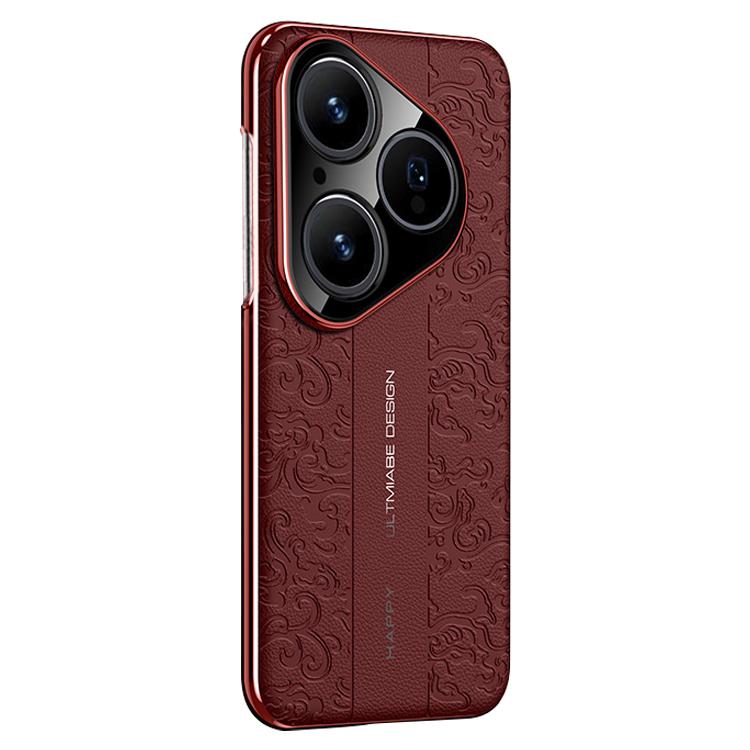 Cloud Dragon Pattern Plain Leather PC Phone Case, For Huawei Pura X View, For Huawei nova 16 SE 5G, For Huawei nova 16 Ultra, For Huawei nova 16 Pro, For Huawei nova 16z, For Huawei nova 16, For Huawei Pura 90 Pro Max, For Huawei Pura 90 Pro           ...