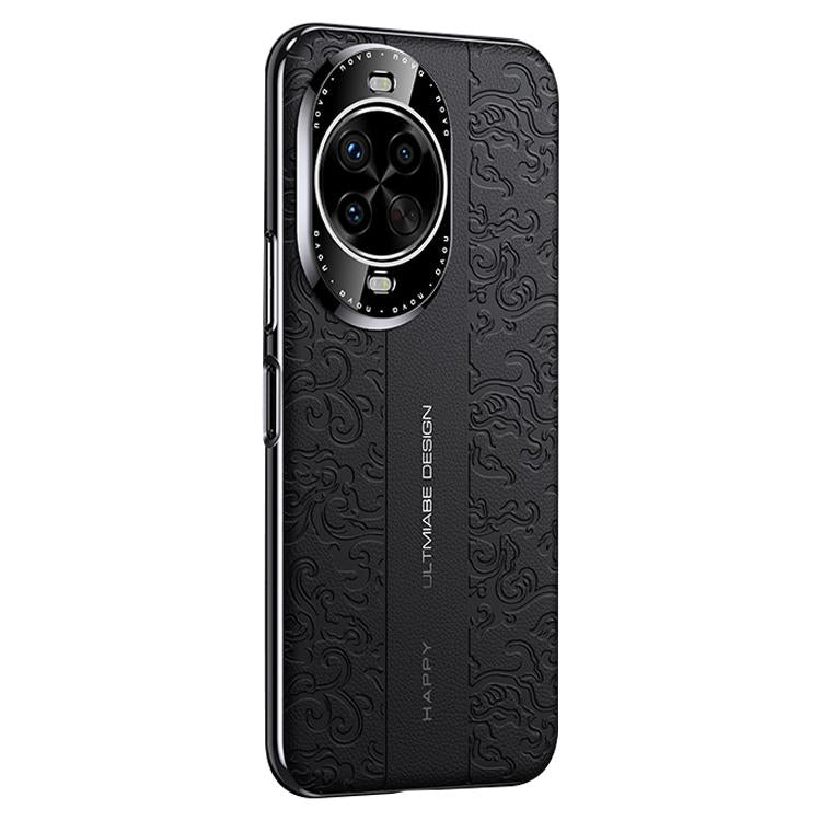 Cloud Dragon Pattern Plain Leather PC Phone Case, For Huawei Pura X View, For Huawei nova 16 SE 5G, For Huawei nova 16 Ultra, For Huawei nova 16 Pro, For Huawei nova 16z, For Huawei nova 16, For Huawei Pura 90 Pro Max, For Huawei Pura 90 Pro           ...