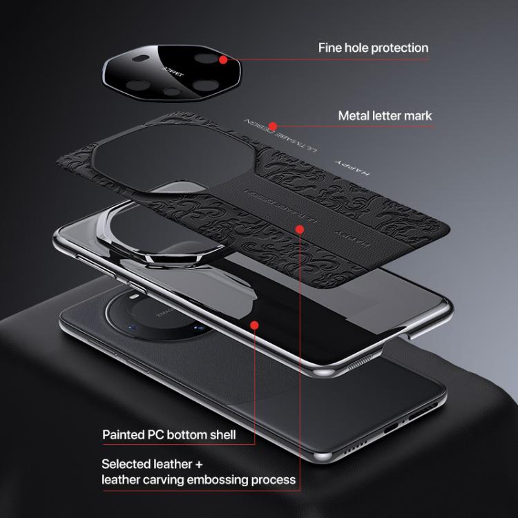 Cloud Dragon Pattern Plain Leather PC Phone Case, For Huawei Pura X View, For Huawei nova 16 SE 5G, For Huawei nova 16 Ultra, For Huawei nova 16 Pro, For Huawei nova 16z, For Huawei nova 16, For Huawei Pura 90 Pro Max, For Huawei Pura 90 Pro           ...