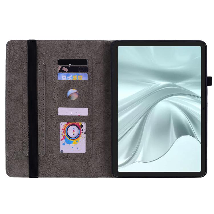 Butterfly Rose Embossed Leather Tablet Case, For Tecno Megapad 2, For Tecno Megapad 11
