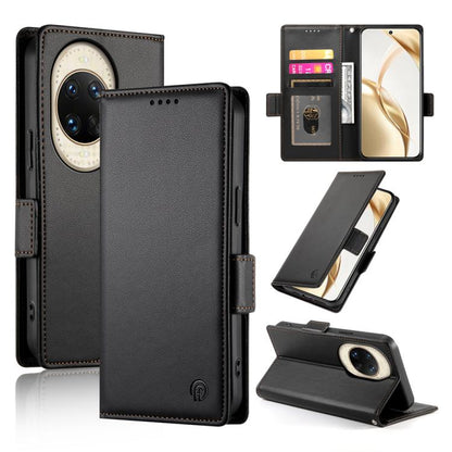 Side Buckle Magnetic Frosted Leather Phone Case, For Huawei Enjoy 90 / Enjoy 90 Plus / nova Y74, For Huawei nova 15 Pro / nova 15 Ultra, For Huawei Pura 80 Ultra 5G, For Huawei Pura 80 Pro 5G / Pura 80 Pro+ 5G, For Huawei Pura 80 5G                    ...