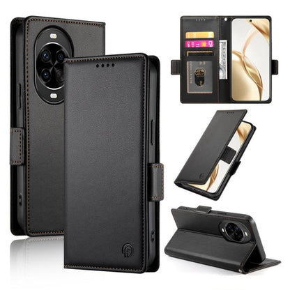 Side Buckle Magnetic Frosted Leather Phone Case, For Huawei Enjoy 90 / Enjoy 90 Plus / nova Y74, For Huawei nova 15 Pro / nova 15 Ultra, For Huawei Pura 80 Ultra 5G, For Huawei Pura 80 Pro 5G / Pura 80 Pro+ 5G, For Huawei Pura 80 5G                    ...