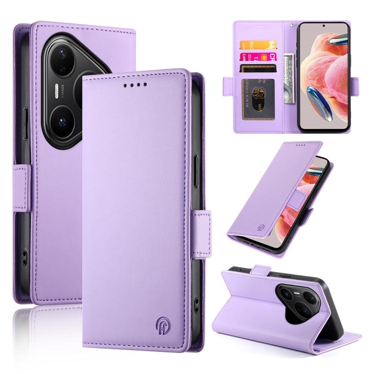 Side Buckle Magnetic Frosted Leather Phone Case, For Huawei Enjoy 90 / Enjoy 90 Plus / nova Y74, For Huawei nova 15 Pro / nova 15 Ultra, For Huawei Pura 80 Ultra 5G, For Huawei Pura 80 Pro 5G / Pura 80 Pro+ 5G, For Huawei Pura 80 5G                    ...