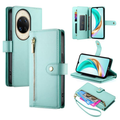 Nine Card-slot Zipper Wallet Bag Leather Phone Case, For Huawei Enjoy 90 / Enjoy 90 Plus / nova Y74, For Huawei Pura 80 Ultra 5G, For Huawei Pura 80 Pro 5G / Pura 80 Pro+ 5G, For Huawei Pura 80 5G, For Huawei nova 14 Ultra, For Huawei nova 14 Pro      ...