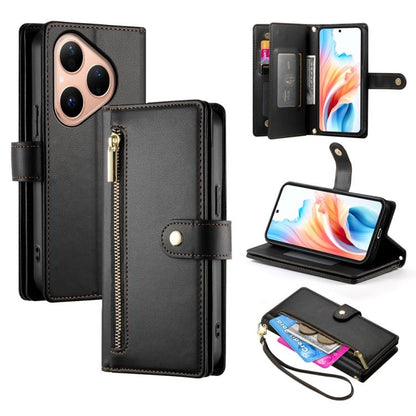 Nine Card-slot Zipper Wallet Bag Leather Phone Case, For Huawei Enjoy 90 / Enjoy 90 Plus / nova Y74, For Huawei Pura 80 Ultra 5G, For Huawei Pura 80 Pro 5G / Pura 80 Pro+ 5G, For Huawei Pura 80 5G, For Huawei nova 14 Ultra, For Huawei nova 14 Pro      ...