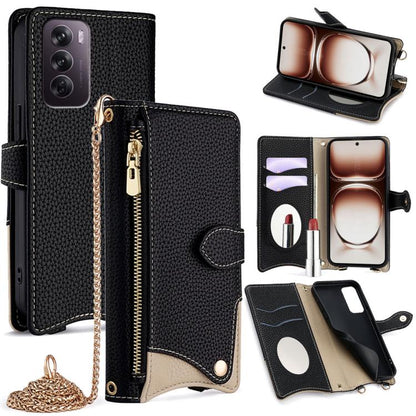 Crossbody Chain Fishtail Litchi Leather Phone Case, For OPPO Find X9, For OPPO F31 5G, For OPPO Find X9 Pro, For OPPO K13 Turbo Pro 5G, For OPPO Reno14 F 5G, For OPPO A5x 5G / A3 4G / 5G / A3x 4G / 5G, For OPPO Find X8s+, For OPPO Find X8s             ...