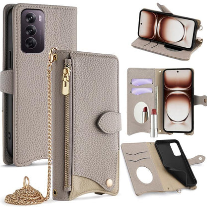 Crossbody Chain Fishtail Litchi Leather Phone Case, For OPPO Find X9, For OPPO F31 5G, For OPPO Find X9 Pro, For OPPO K13 Turbo Pro 5G, For OPPO Reno14 F 5G, For OPPO A5x 5G / A3 4G / 5G / A3x 4G / 5G, For OPPO Find X8s+, For OPPO Find X8s             ...