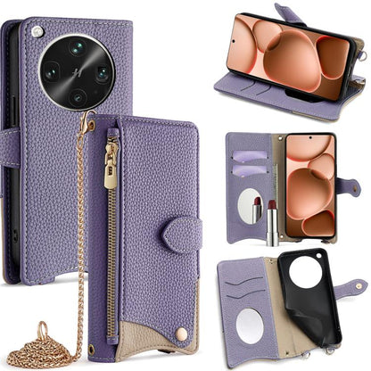 Crossbody Chain Fishtail Litchi Leather Phone Case, For OPPO Find X9, For OPPO F31 5G, For OPPO Find X9 Pro, For OPPO K13 Turbo Pro 5G, For OPPO Reno14 F 5G, For OPPO A5x 5G / A3 4G / 5G / A3x 4G / 5G, For OPPO Find X8s+, For OPPO Find X8s             ...