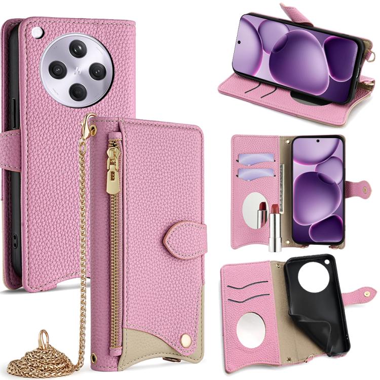 Crossbody Chain Fishtail Litchi Leather Phone Case, For OPPO Find X9, For OPPO F31 5G, For OPPO Find X9 Pro, For OPPO K13 Turbo Pro 5G, For OPPO Reno14 F 5G, For OPPO A5x 5G / A3 4G / 5G / A3x 4G / 5G, For OPPO Find X8s+, For OPPO Find X8s             ...