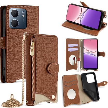 Crossbody Chain Fishtail Litchi Leather Phone Case, For OPPO Find X9, For OPPO F31 5G, For OPPO Find X9 Pro, For OPPO K13 Turbo Pro 5G, For OPPO Reno14 F 5G, For OPPO A5x 5G / A3 4G / 5G / A3x 4G / 5G, For OPPO Find X8s+, For OPPO Find X8s             ...