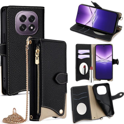 Crossbody Chain Fishtail Litchi Leather Phone Case, For OPPO Find X9, For OPPO F31 5G, For OPPO Find X9 Pro, For OPPO K13 Turbo Pro 5G, For OPPO Reno14 F 5G, For OPPO A5x 5G / A3 4G / 5G / A3x 4G / 5G, For OPPO Find X8s+, For OPPO Find X8s             ...