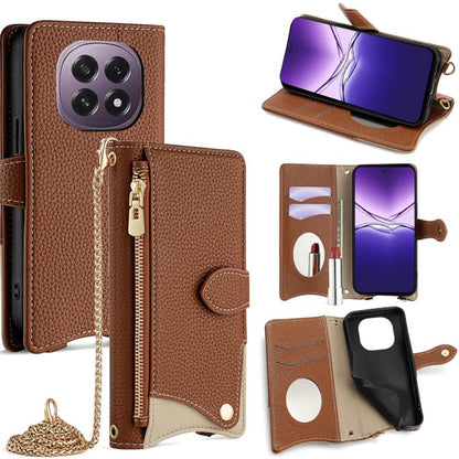 Crossbody Chain Fishtail Litchi Leather Phone Case, For OPPO Find X9, For OPPO F31 5G, For OPPO Find X9 Pro, For OPPO K13 Turbo Pro 5G, For OPPO Reno14 F 5G, For OPPO A5x 5G / A3 4G / 5G / A3x 4G / 5G, For OPPO Find X8s+, For OPPO Find X8s             ...