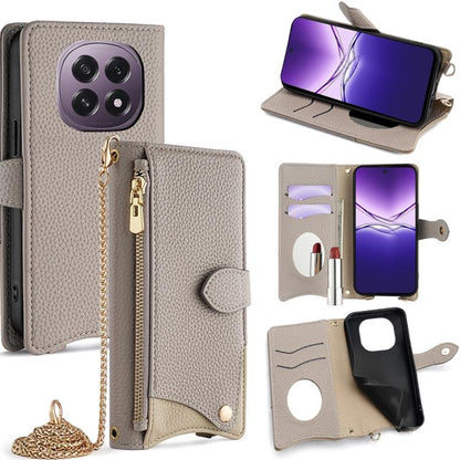 Crossbody Chain Fishtail Litchi Leather Phone Case, For OPPO Find X9, For OPPO F31 5G, For OPPO Find X9 Pro, For OPPO K13 Turbo Pro 5G, For OPPO Reno14 F 5G, For OPPO A5x 5G / A3 4G / 5G / A3x 4G / 5G, For OPPO Find X8s+, For OPPO Find X8s             ...