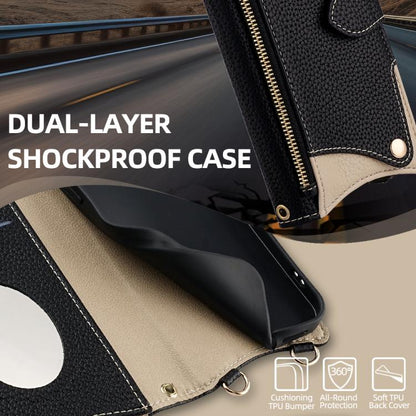 Crossbody Chain Fishtail Litchi Leather Phone Case, For OPPO Find X9, For OPPO F31 5G, For OPPO Find X9 Pro, For OPPO K13 Turbo Pro 5G, For OPPO Reno14 F 5G, For OPPO A5x 5G / A3 4G / 5G / A3x 4G / 5G, For OPPO Find X8s+, For OPPO Find X8s             ...