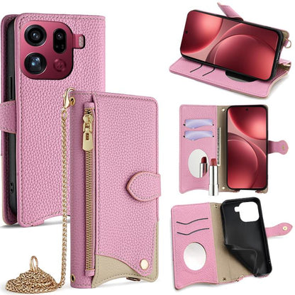 Crossbody Chain Fishtail Litchi Leather Phone Case, For OPPO Find X9, For OPPO F31 5G, For OPPO Find X9 Pro, For OPPO K13 Turbo Pro 5G, For OPPO Reno14 F 5G, For OPPO A5x 5G / A3 4G / 5G / A3x 4G / 5G, For OPPO Find X8s+, For OPPO Find X8s             ...
