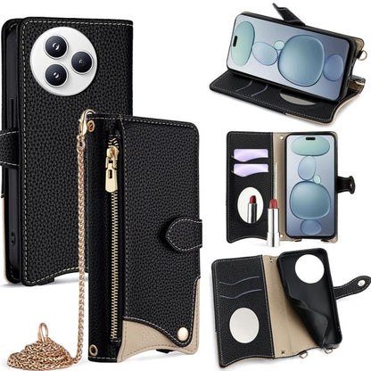Crossbody Chain Fishtail Litchi Leather Phone Case, For Xiaomi 17 Pro Max, For Xiaomi 17 Pro, For Xiaomi 17, For Xiaomi Civi 5 Pro, For Xiaomi 15 Ultra, For Xiaomi 14