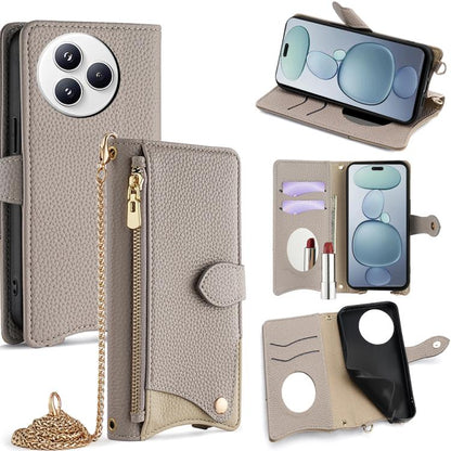 Crossbody Chain Fishtail Litchi Leather Phone Case, For Xiaomi 17 Pro Max, For Xiaomi 17 Pro, For Xiaomi 17, For Xiaomi Civi 5 Pro, For Xiaomi 15 Ultra, For Xiaomi 14