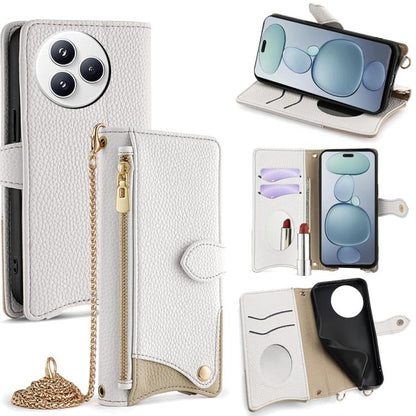 Crossbody Chain Fishtail Litchi Leather Phone Case, For Xiaomi 17 Pro Max, For Xiaomi 17 Pro, For Xiaomi 17, For Xiaomi Civi 5 Pro, For Xiaomi 15 Ultra, For Xiaomi 14