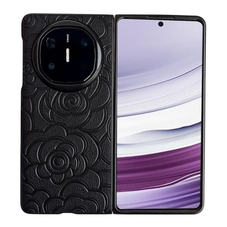 Impression Camellia Pattern Protective Phone Case, For Huawei Pura X Max, For Huawei Mate X7, For Huawei Pura X, For Huawei Mate X6, For Huawei Mate X5, For Huawei Mate Xs 2