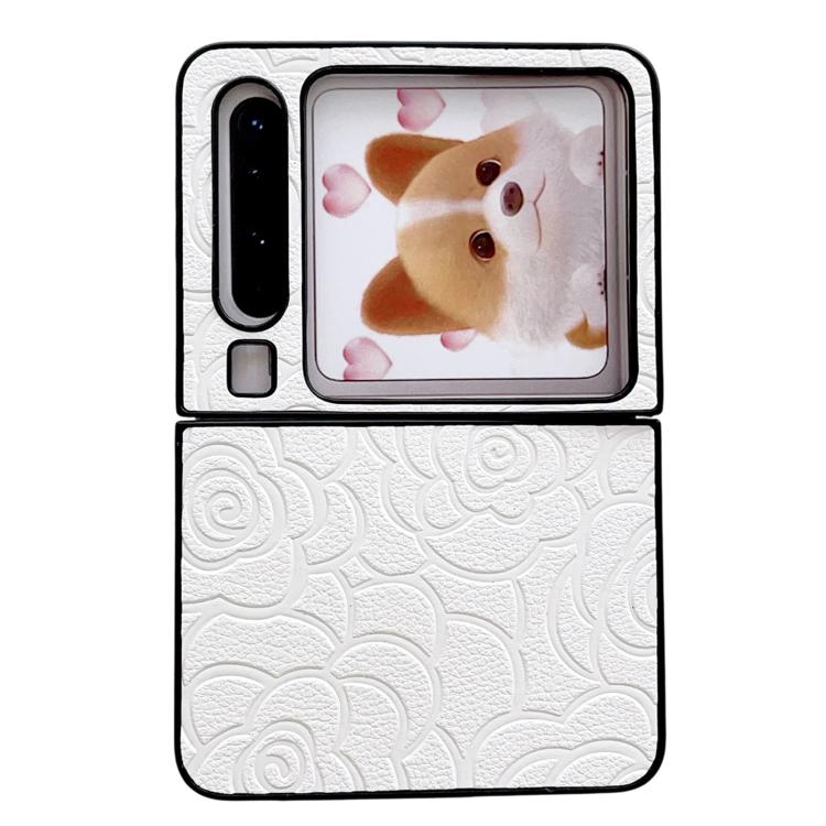 Impression Camellia Pattern Protective Phone Case, For Huawei Pura X Max, For Huawei Mate X7, For Huawei Pura X, For Huawei Mate X6, For Huawei Mate X5, For Huawei Mate Xs 2