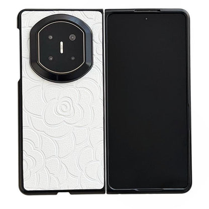 Impression Camellia Pattern Protective Phone Case, For Huawei Pura X Max, For Huawei Mate X7, For Huawei Pura X, For Huawei Mate X6, For Huawei Mate X5, For Huawei Mate Xs 2