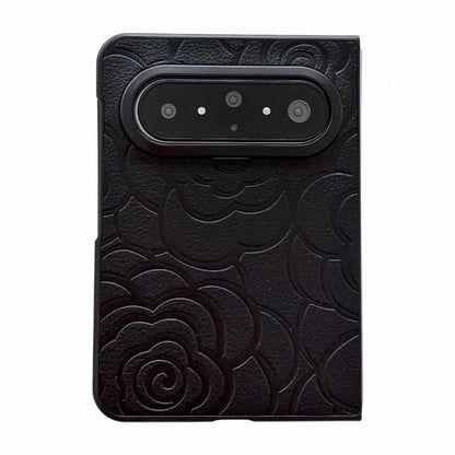 Impression Camellia Pattern Protective Phone Case, For Huawei Pura X Max, For Huawei Mate X7, For Huawei Pura X, For Huawei Mate X6, For Huawei Mate X5, For Huawei Mate Xs 2