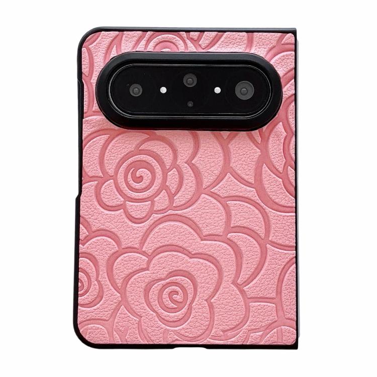 Impression Camellia Pattern Protective Phone Case, For Huawei Pura X Max, For Huawei Mate X7, For Huawei Pura X, For Huawei Mate X6, For Huawei Mate X5, For Huawei Mate Xs 2