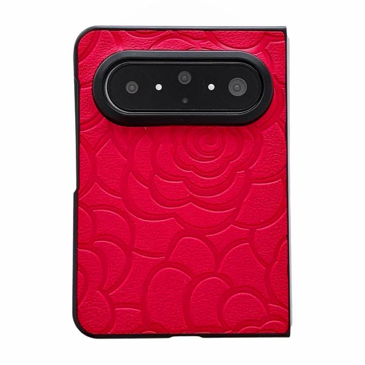 Impression Camellia Pattern Protective Phone Case, For Huawei Pura X Max, For Huawei Mate X7, For Huawei Pura X, For Huawei Mate X6, For Huawei Mate X5, For Huawei Mate Xs 2